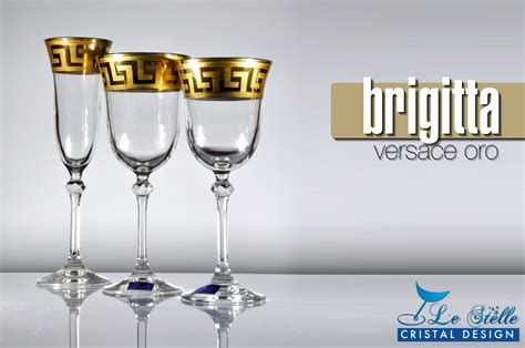 versace bicchieri|Versace italian table sets.